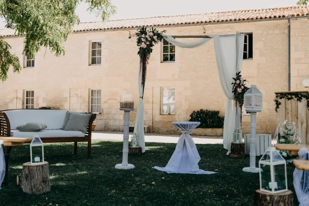 Décoration de cérémonie laïque